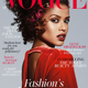 Illustration for article titled Gugu Mbatha-Raw Gracing This Glorious Cover of British Vogue Is the Red-Velvet Magnificence We Need